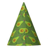 かわいいアボカド1st誕生日パーティー帽子 パーティーハット (裏面)