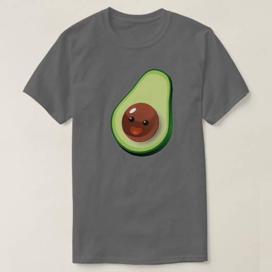 かわいいアボカド24 Tシャツ (デザイン正面)