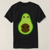 かわいいアボカド3 2 Tシャツ (デザイン正面)