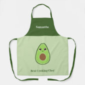 かわいいアボカド エプロン (正面)