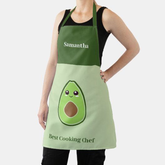かわいいアボカド エプロン (インサイチュ)