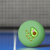 かわいいアボカド 卓球ボール (ネット)