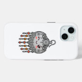 かわいいアマジグ・モロッコシルバーイヤリング文化 Case-Mate iPhoneケース (裏面 (横))