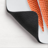 かわいいアミグルミのミニマルなクロシェ・カロッツヒップスター マウスパッド (コーナー)