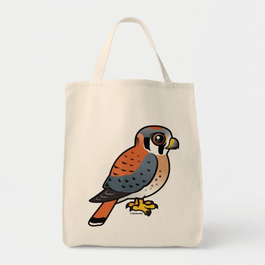 かわいいアメリカのKestrel トートバッグ (正面)