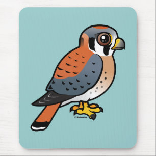 かわいいアメリカのKestrel マウスパッド