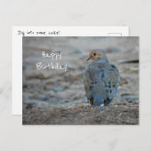 かわいいアメリカズバメの誕生日ポストカード ポストカード (正面/裏面)