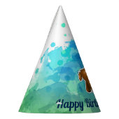 かわいいアメリカヘラジカのパーティーの帽子 パーティーハット (左)