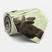 かわいいアメリカヘラジカ ネクタイ (ロール)