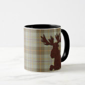 かわいいアメリカヘラジカ マグカップ (正面右)