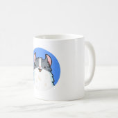 かわいいアメリカンカール コーヒーマグカップ (正面右)