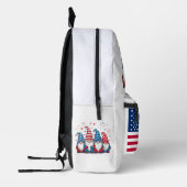 かわいいアメリカ合衆国アメリカ格言Cartoon-68123 プリントバックパック (左)