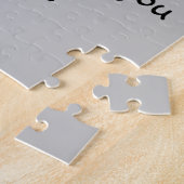 かわいいアライグマが好きな友達 ジグソーパズル (側面)