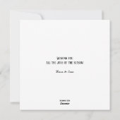 かわいいアライグマが居心地の良いソファでくつろいでいます。 シーズンカード (裏面)