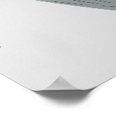 かわいいアライグマの成長グラフ保 ポスター (角)