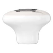 かわいいアライグマの森の動物 セラミックノブ (側面)