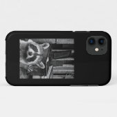 かわいいアライグマの自撮り アライグマ おもしろい アライグマ Case-Mate iPhoneケース (裏面(横))
