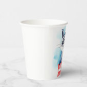 かわいいアライグマの誕生日プレゼント 紙コップ (右)