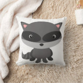 かわいいアライグマ枕 クッション (ブランケット)
