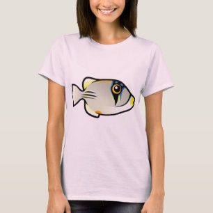 かわいいアラビアンピカソフィッシュ Tシャツ
