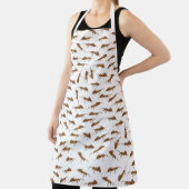 かわいいアリのパターン エプロン (インサイチュ)