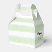 かわいいアリゲーターウォーターカラーフローラベビーシャワー フェイバーボックス (裏面サイド)