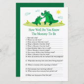 かわいいアリゲーター赤ちゃんシャワーを知ってるか (正面/裏面)