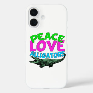 かわいいアリゲーター iPhone 16ケース