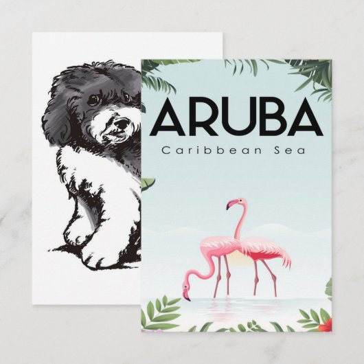 かわいいアルバ 出欠カード (正面/裏面)