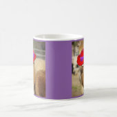 かわいいアルパカのマグ コーヒーマグカップ (中央)