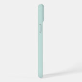 かわいいアルパカの顔 iPhoneケース (右側面)