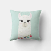 かわいいアルパカ クッション (裏面)