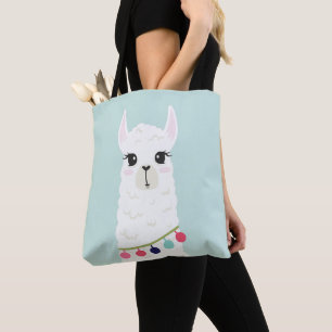 かわいいアルパカ トートバッグ