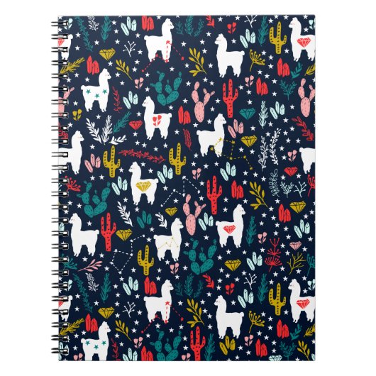 かわいいアルパカ ノートブック (正面)