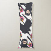 かわいいアルパカ ボディピロー (正面縦)