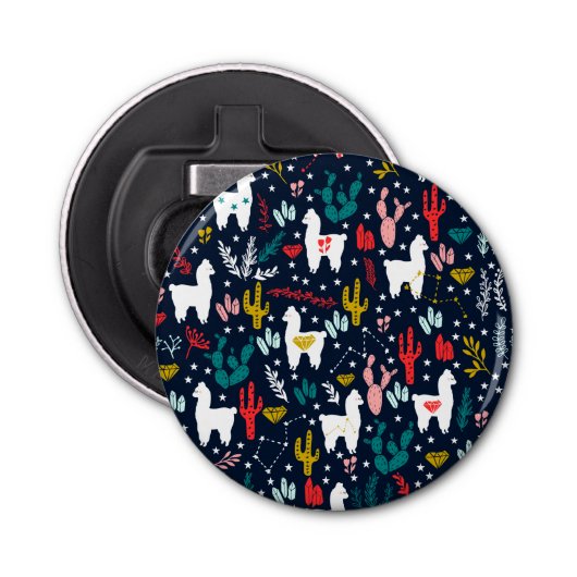 かわいいアルパカ 栓抜き (正面)