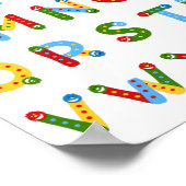 かわいいアルファベットポスター ポスター (角)