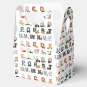 かわいいアルファベットABCトラック、輸送車 フェイバーボックス (オープン)