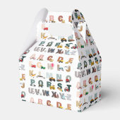 かわいいアルファベットABCトラック、輸送車 フェイバーボックス (正面サイド)