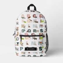 かわいいアルファベットABC動物名前をカスタムする学校