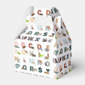 かわいいアルファベットABC動物 フェイバーボックス (裏面サイド)