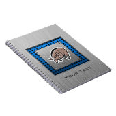 かわいいアルマジロ; 金属一見 ノートブック (右側)