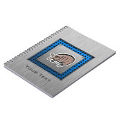 かわいいアルマジロ; 金属一見 ノートブック (左側)