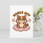 かわいいアンチ社交猫 招待状 (スタンド正面)