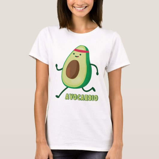 かわいいアヴォカーディオ漫画Tシャツ Tシャツ (正面)