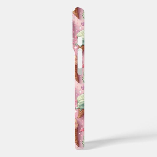 かわいいアートアイスクリームコーン Case-Mate iPhoneケース (裏面 / 左)