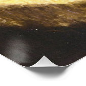 かわいいアートビクトリアンヴィンテージの絵画猫 ポスター (コーナー)