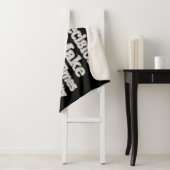 かわいいアートワークデザイン「あなたの人生のクオリティ！」 買 シェルパブランケット (インサイチュ)