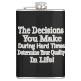 かわいいアートワークデザイン「あなたの人生のクオリティ！」 買 フラスク