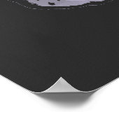 かわいいアートワークデザイン「意味を作る」につ買いて ポスター (角)